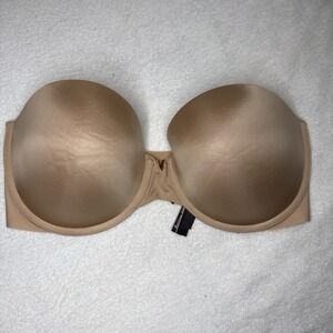Victoria's Secret | Strapless Multi-Way Bra | 36DD | Nude/Praline